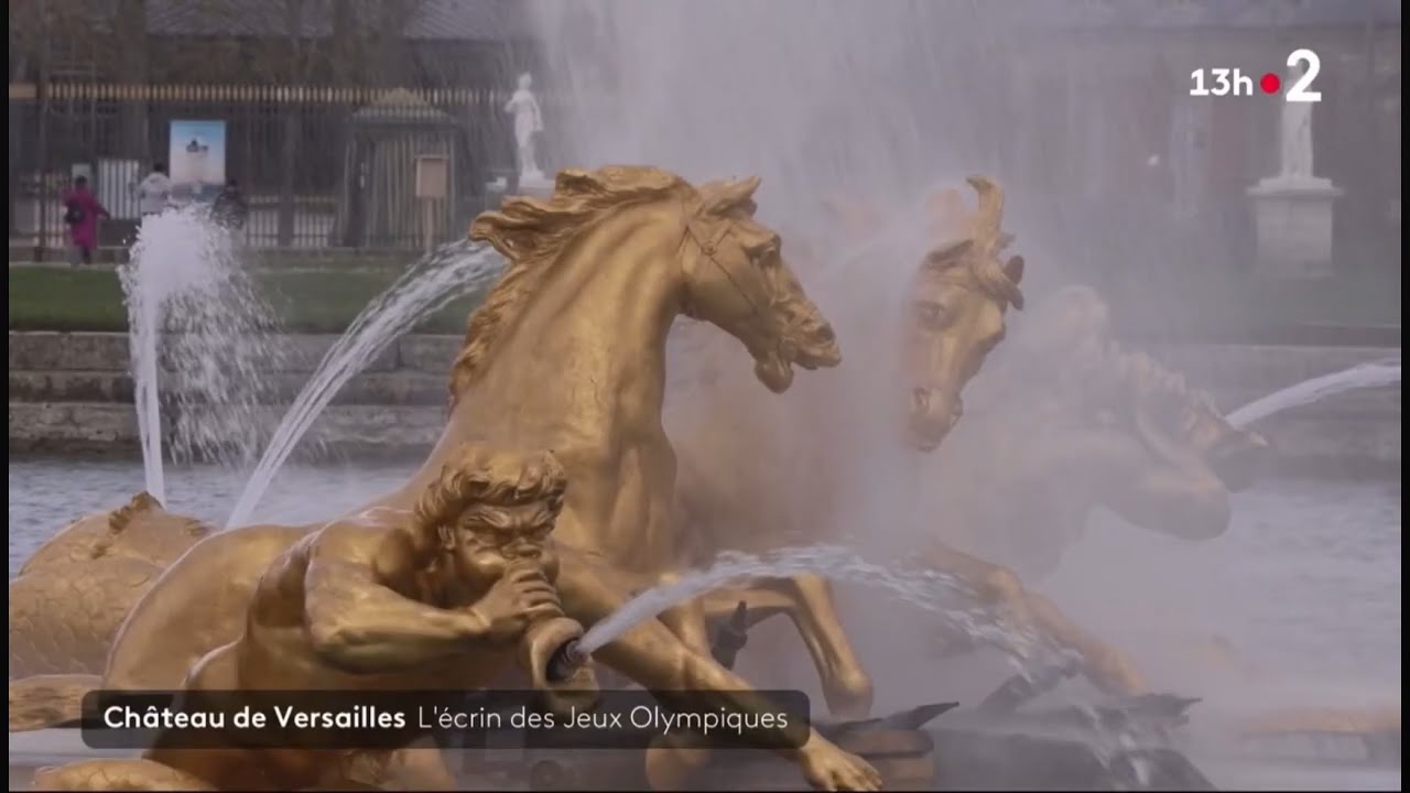 Le château de Versailles à l’heure des Jeux Olympiques 29/03/2024