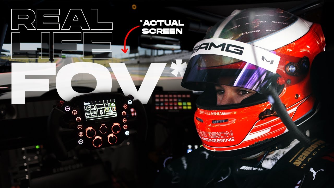 PRO GT3 DRIVER'S REALISTIC FOV GUIDE FOR SIM RACING