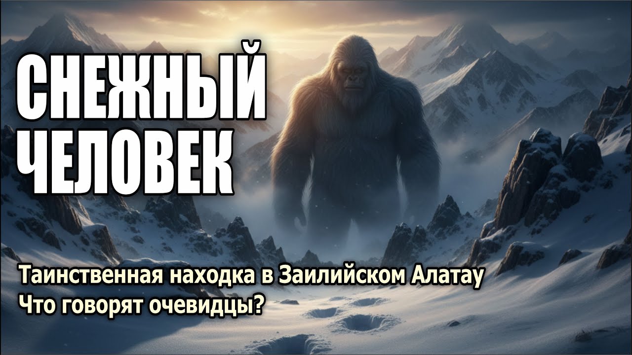Снежный Человек. Таинственная находка в Заилийском Алатау: что говорят очевидцы?