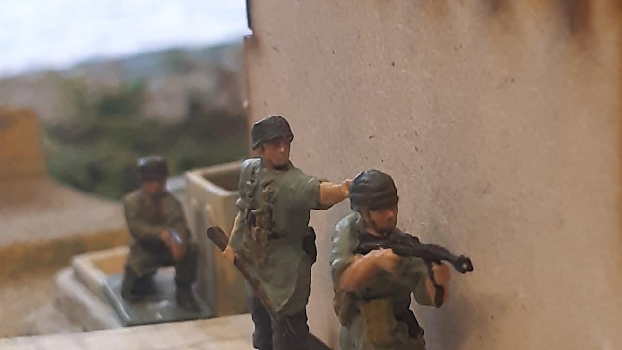 Soldatini 1/72 dipinti - La battaglia di Creta 1941 WW2 - Seconda Guerra Mondiale