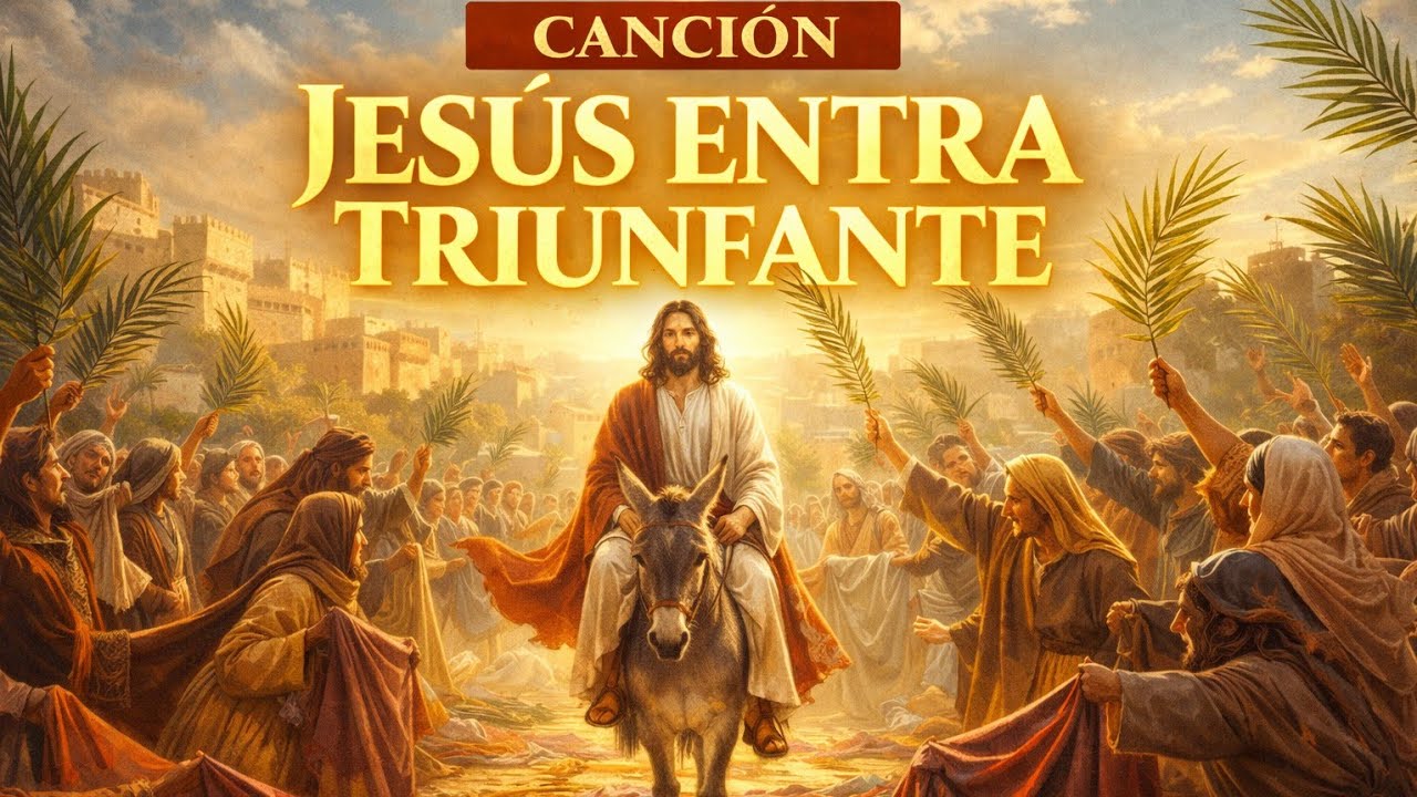 ADORACION EL  REY ENTRA TRIUNFANTE A JERUSALEN  