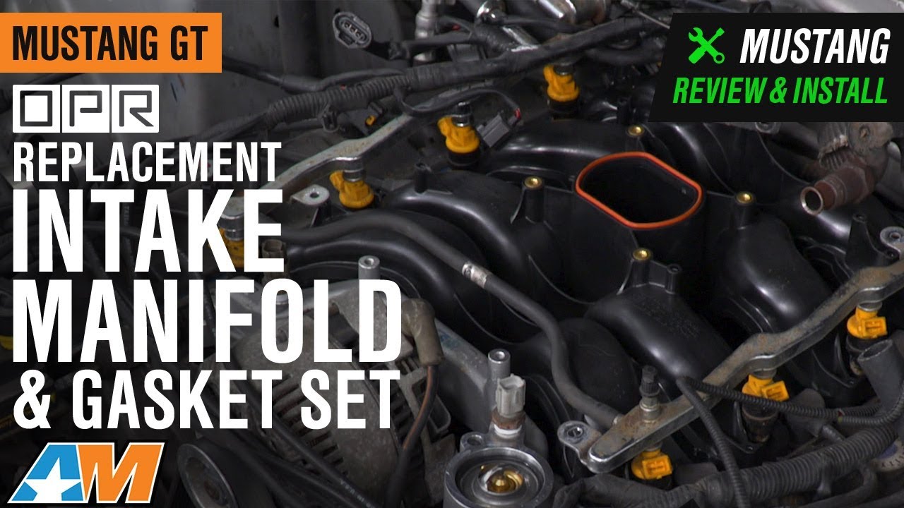 1996-1998 Mustang GT OPR Replacement Intake Manifold & Gasket Set Review & Install