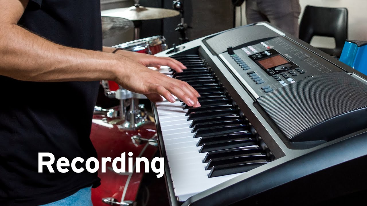 Korg EK-50 Features - Easy recording