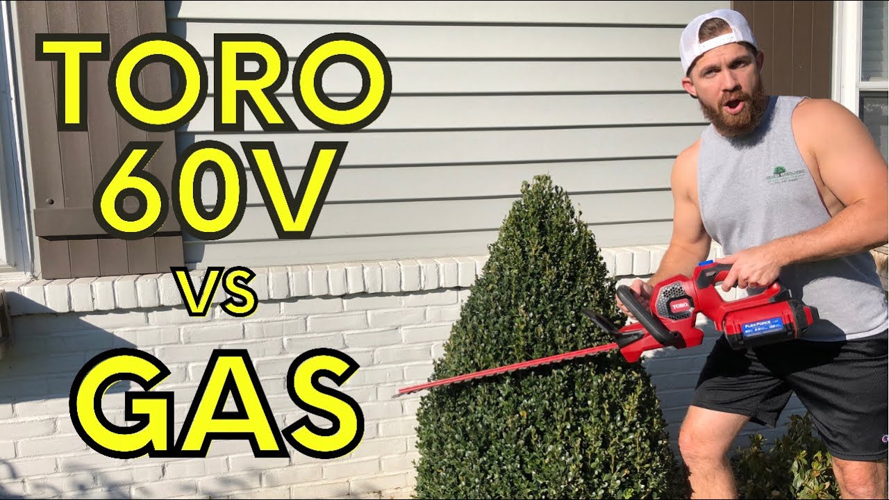 Gas VS Battery (Hedge Trimmers)