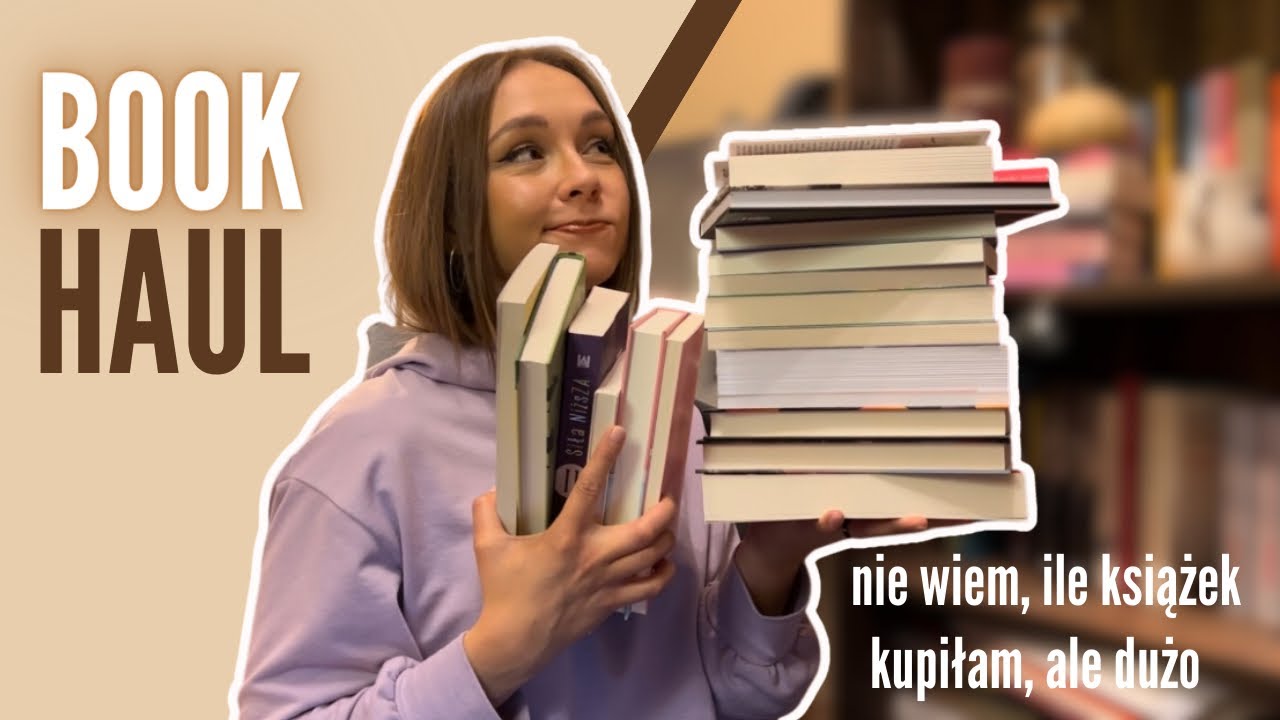 Te książki kupiły się same, ja nie miałam z tym nic wspólnego 😶 BOOK HAUL 📚