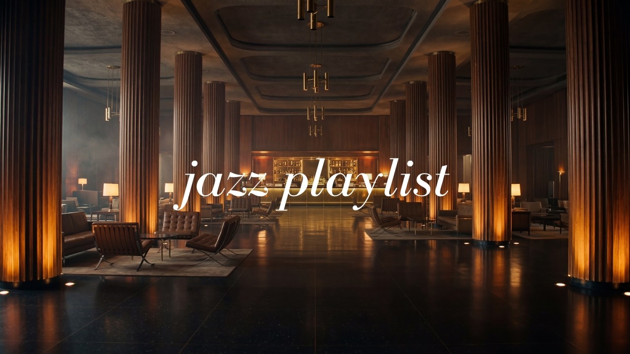 𝒑𝒍𝒂𝒚𝒍𝒊𝒔𝒕 🎷 영화 속 호텔 라운지에서 흘러나오는 재즈 (Instrumental) | Jazz Playlist