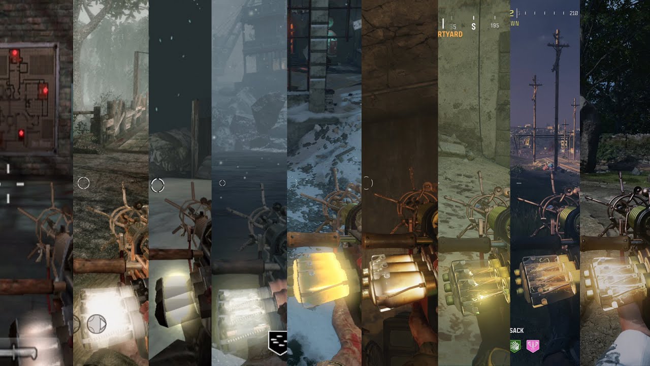 Call of Duty Zombies WunderWaffe DG-2 Evolution (WAW,BO1,BO3,WW2,BO4,VG,MW3,BO6) Updated Again