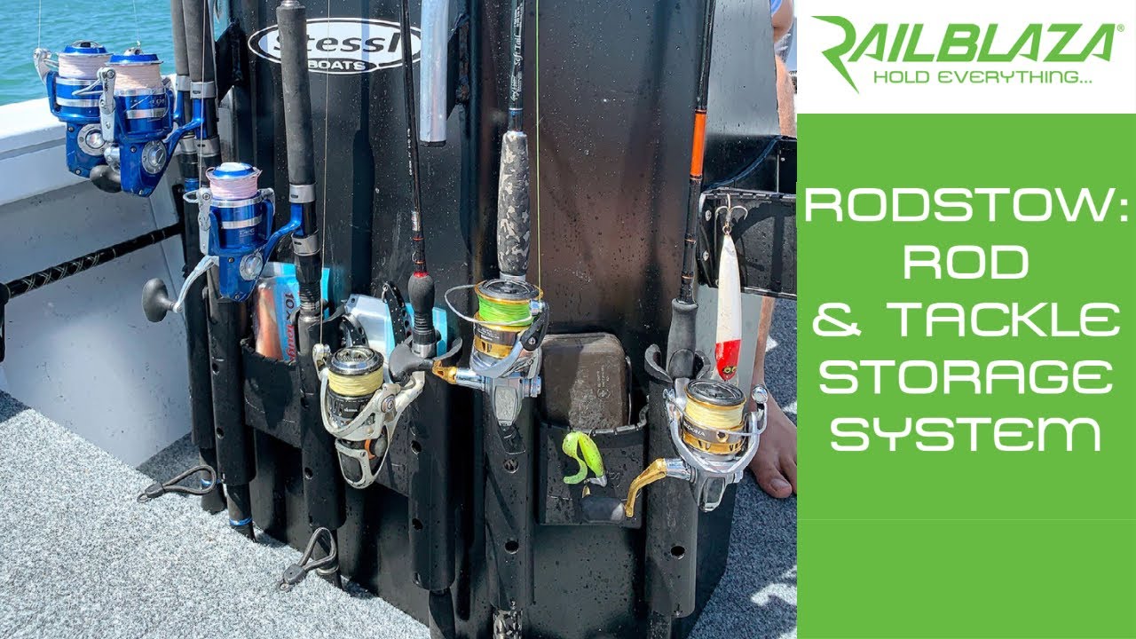 RODSTOW Rod Holder & Fishing Tackle Storage System