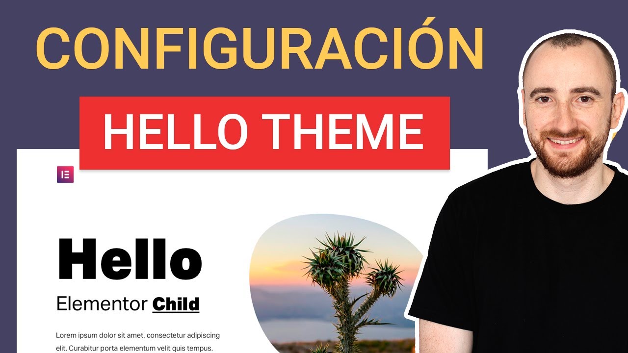 ✅ HELLO THEME Elementor Configuración | Child Theme | Quitar título páginas...