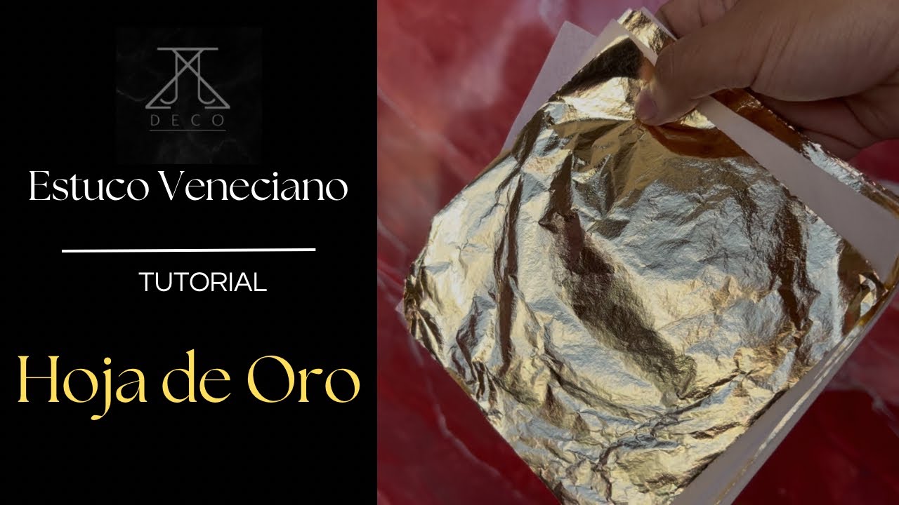 Como aplicar ✨HOJA DE ORO✨(Tutorial)