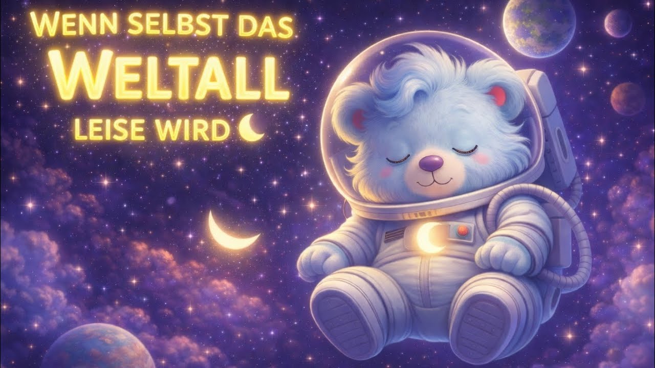 Wenn selbst das Weltall leise wird 🌙 | 30 Minuten | Sanfte Einschlafmusik für Babys & Kinder