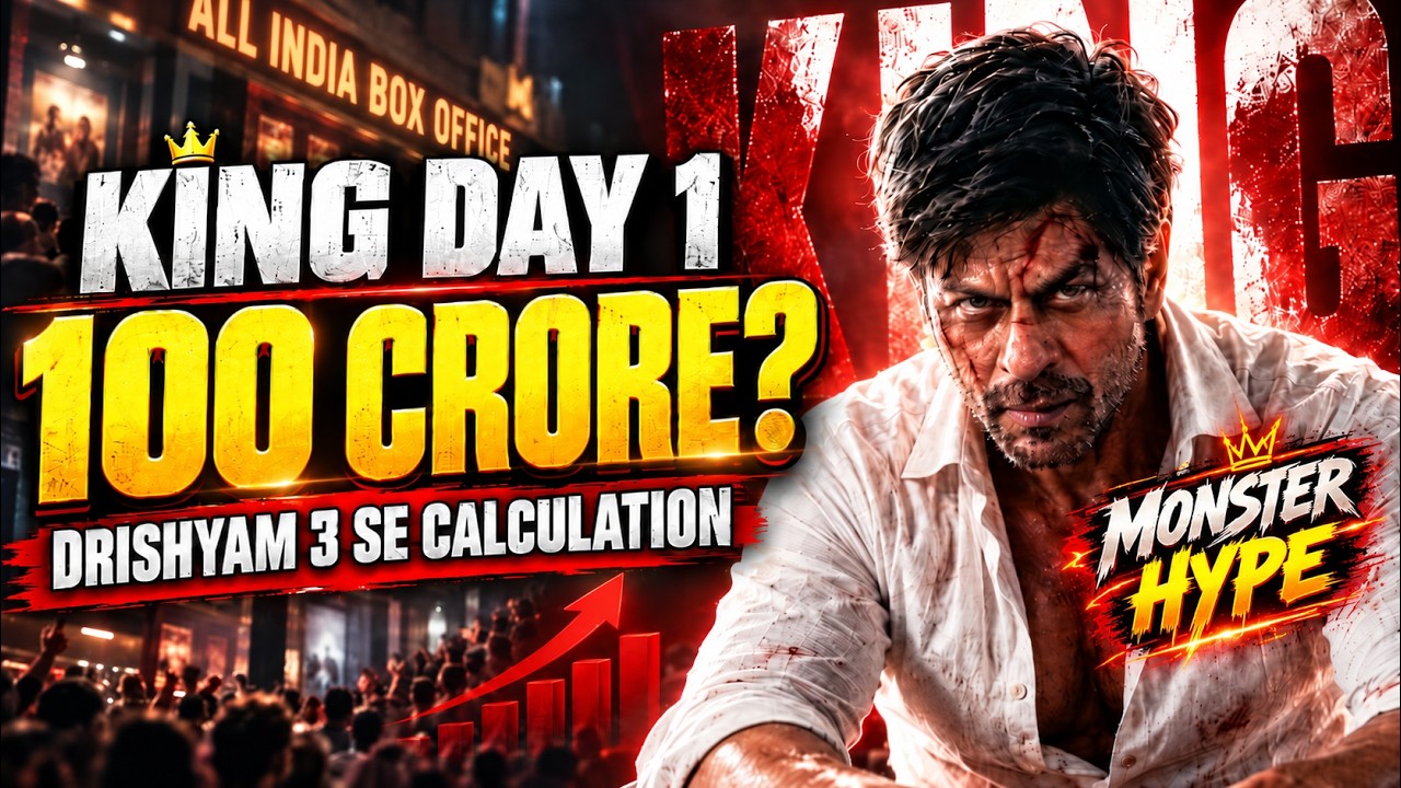King Day 1 Box Office: Is 100 Crore Possible with 16,000 Shows?