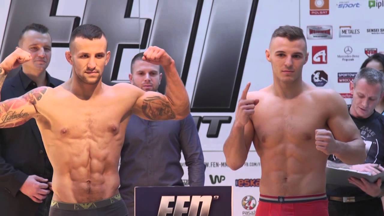 FEN 9 Go For It: ceremonia ważenia zawodników