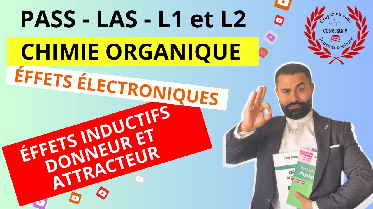 ÉFFETS ÉLECTRONIQUES | PARTIE 1/3: ÉFFETS INDUCTIFS DONNEUR ET ATTRACTEUR