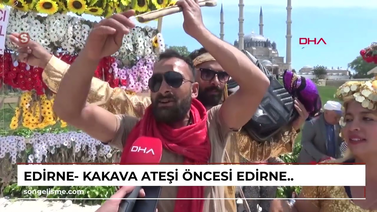 Edirne- Kakava ateşi öncesi Edirne'ye akın