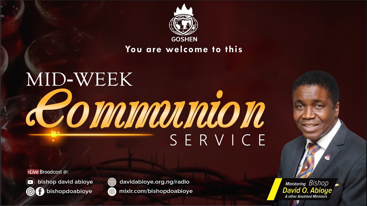 MIDWEEK COMMUNION SERVICE - SEPTEMBER 22, 2021