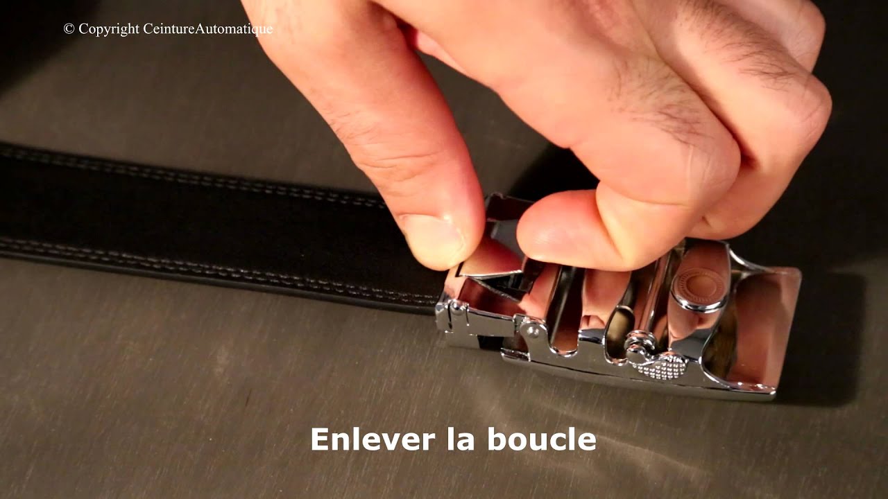 Présentation d'une Ceinture Automatique en Vidéo.