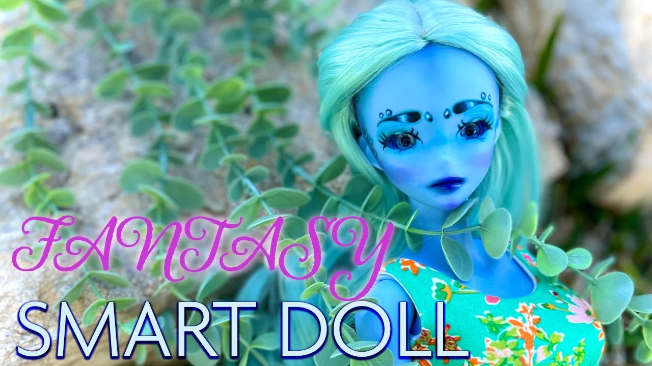 Smart Doll Mermaid and Elf Face Up-BJD Repaint