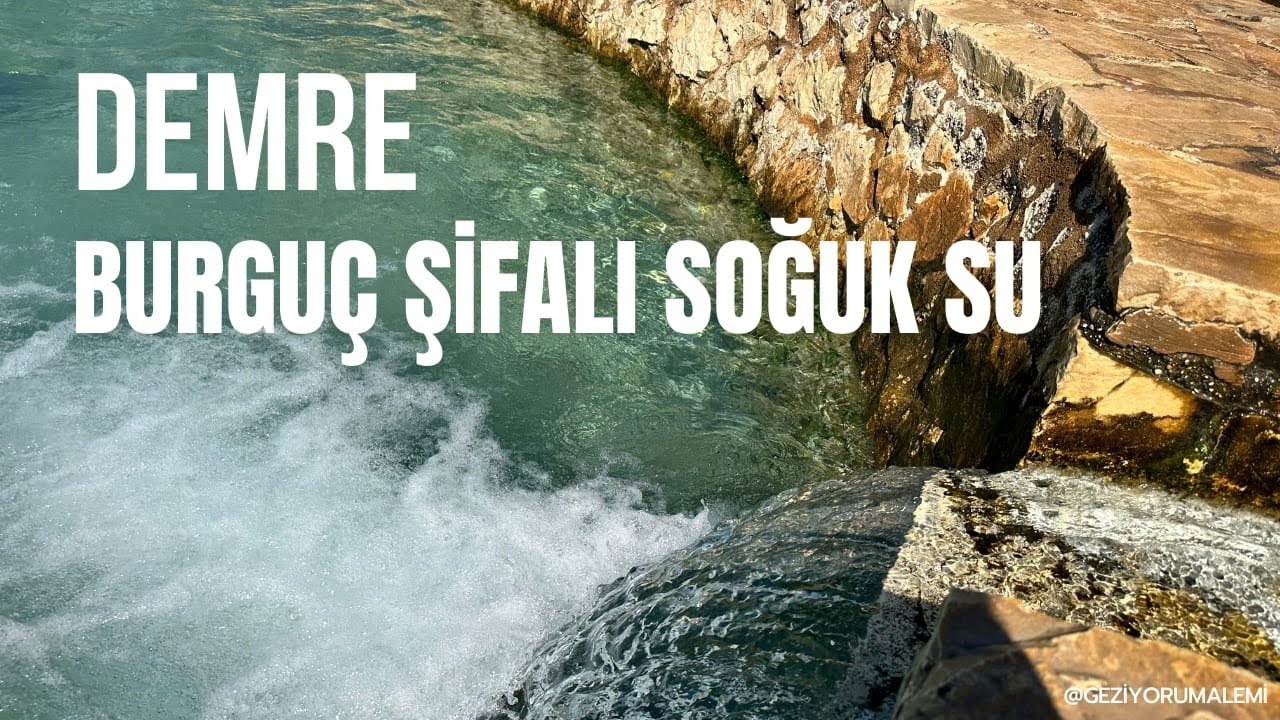 Burgu&ccedil; Şifalı Soğuk Su - Demre Şifalı Su     #demre #antalya