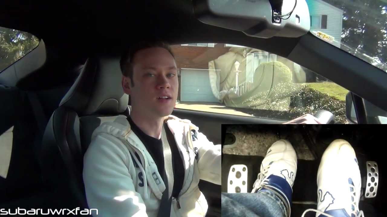 How to Drive Stick Shift and Rev Match in a BRZ!