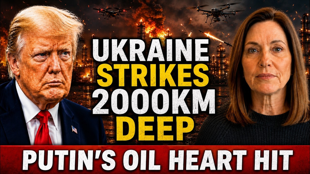 Ukraine&rsquo;s 2,000KM Drone Strike Hits Russia&rsquo;s Oil Heart &mdash; Putin&rsquo;s Fuel Crisis Begins
