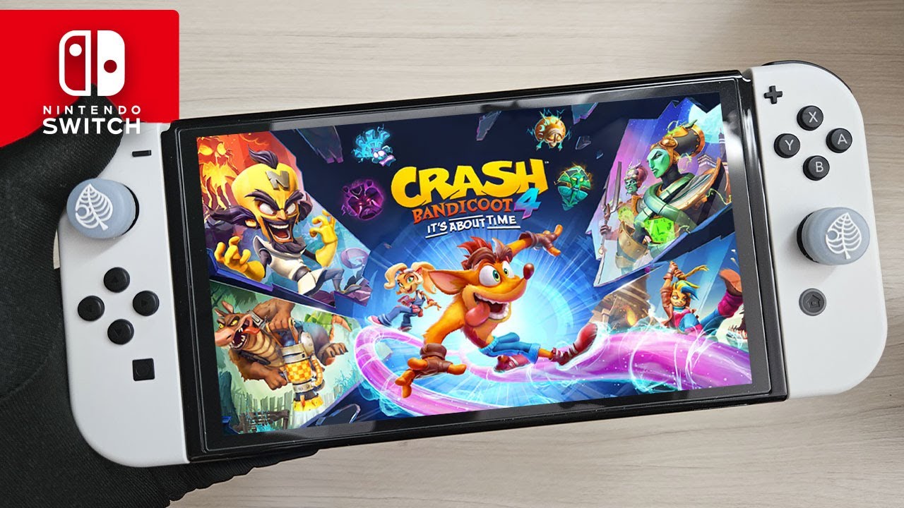 Crash Bandicoot 4: It's About Time | Nintendo Switch Oled | Gameplay in 4k 60fps