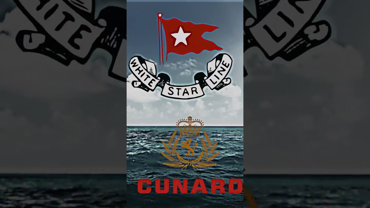 White Star Line vs Cunard Line #shorts #edit #titanic #ship