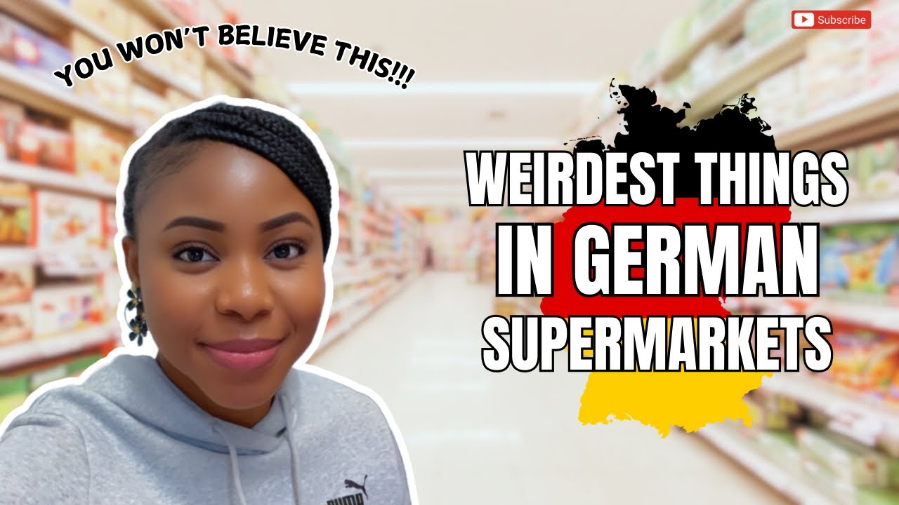 10 WEIRDEST THINGS I FOUND IN GERMAN SUPERMARKETS | Nigeria VS Germany 🇩🇪