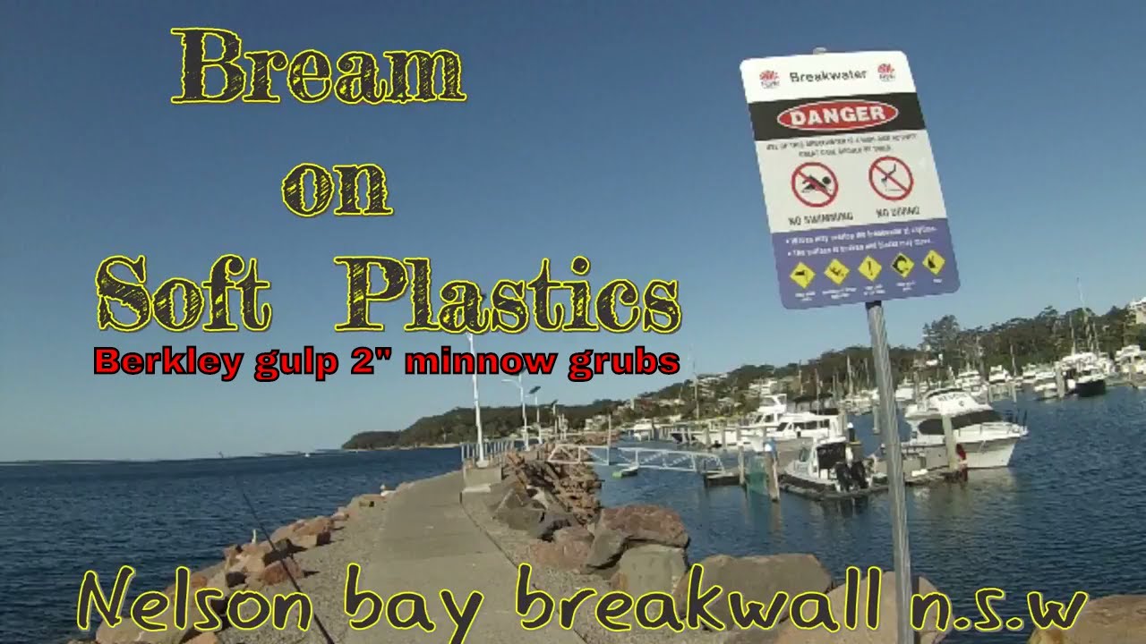 Bream session on the breakwall