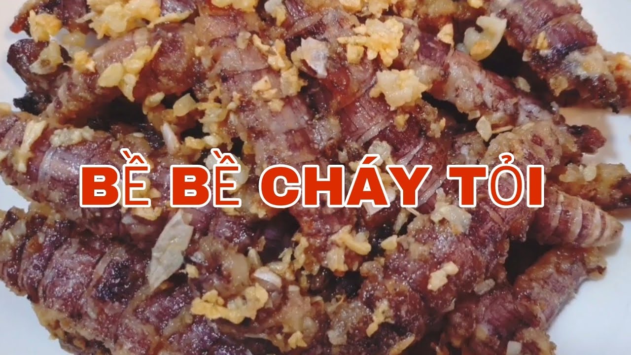 Vlog 133 # BỀ  BỀ CHÁY TỎI | ngon lạ với cách làm bề bề cháy tỏi thơm lừng