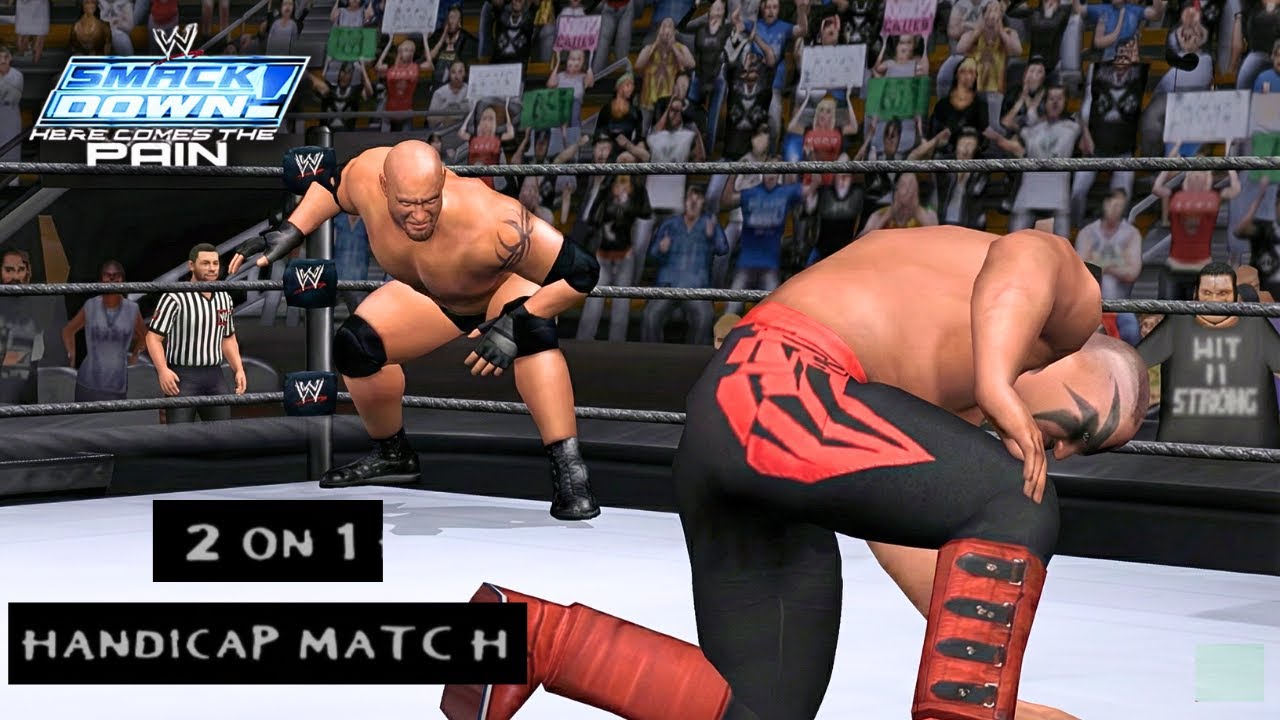 Goldberg Vs Animal & Hawk | Smackdown! Difficulty | WWE Smackdown Here Comes The Pain