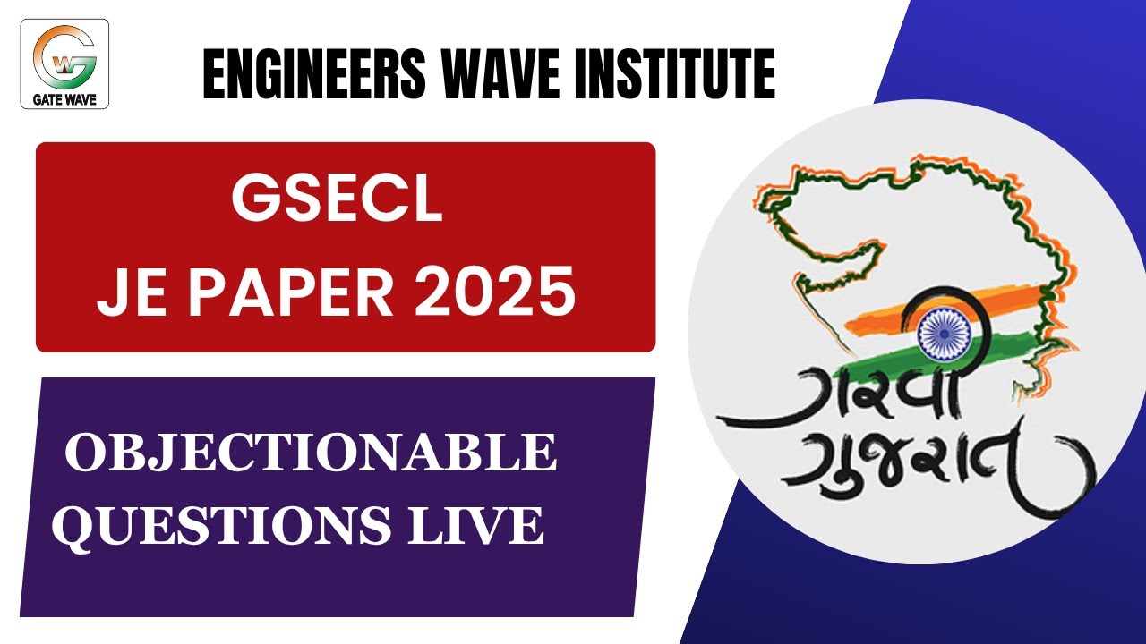 GSECL JE  07-10-2025 Paper Detailed Solution | Objectionable Questions | By Amrit Sir