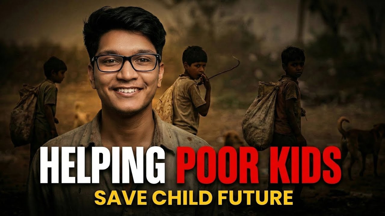 Helping Poor Kids | Save Street Children Future | Charity & Social Awareness