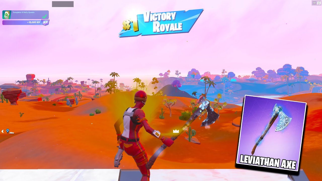 CHINA MOGUL MASTER + LEVIATHAN AXE GAMEPLAY (FORTNITE SEASON 3)