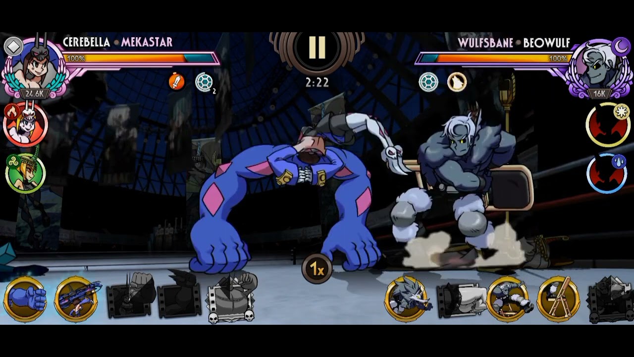 Cerebella - Mekastar Color Change (Skullgirls Mobile 6.3)