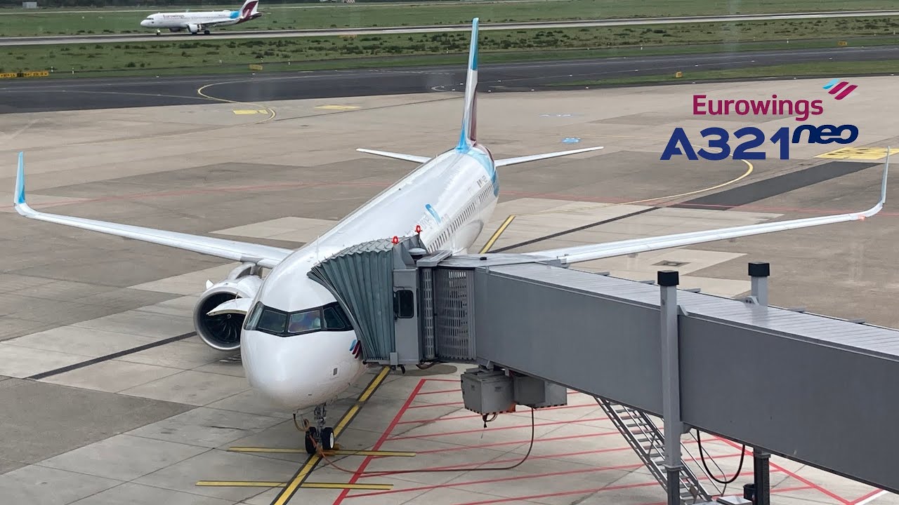 BRANDNEW! Eurowings A321neo Dusseldorf to Palma de Mallorca | Full Flight