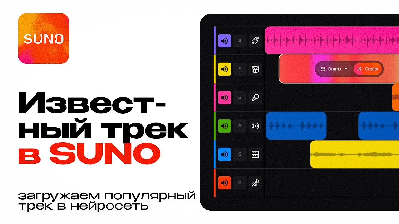 Как загрузить известный трек в Suno и сделать ремикс