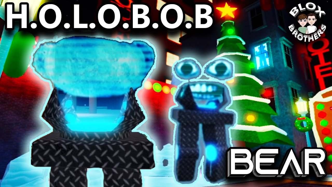 GET *NEW* HOLOBOB  B.O.B. / BEAR* CHRISTMAS 2021 UPDATE /H.O.L.O.B.O.B./ Roblox