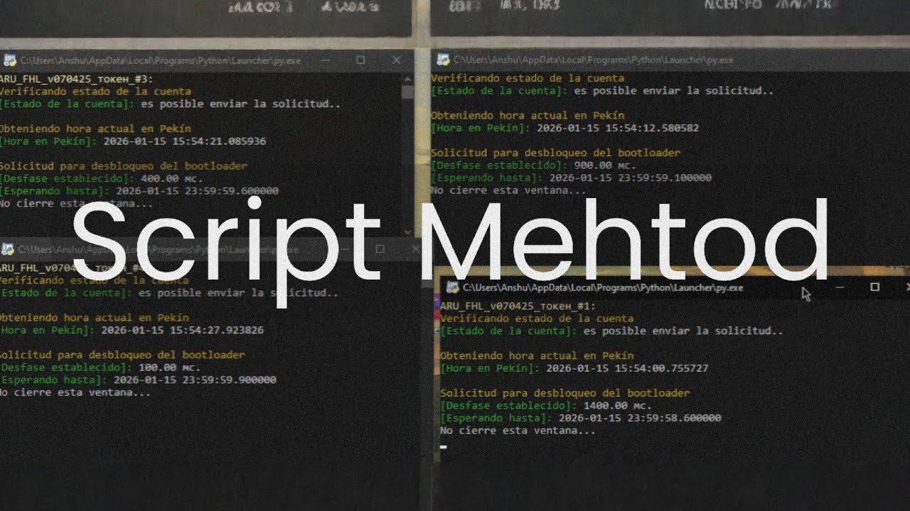 Xiaomi / POCO Bootloader Unlock Using Script Method | Step-by-Step