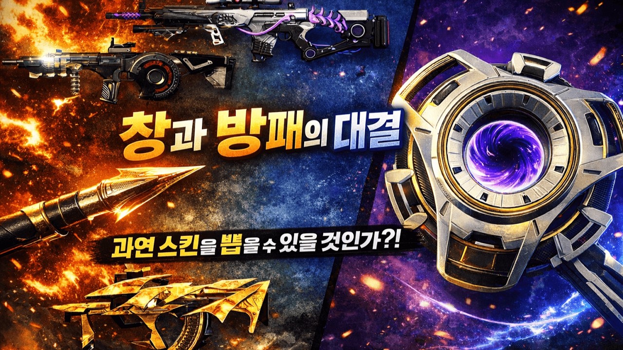 배그 역대급 성장형 스킨 출시?! 반드시 트라이 해야지 (Feat. 방패?)