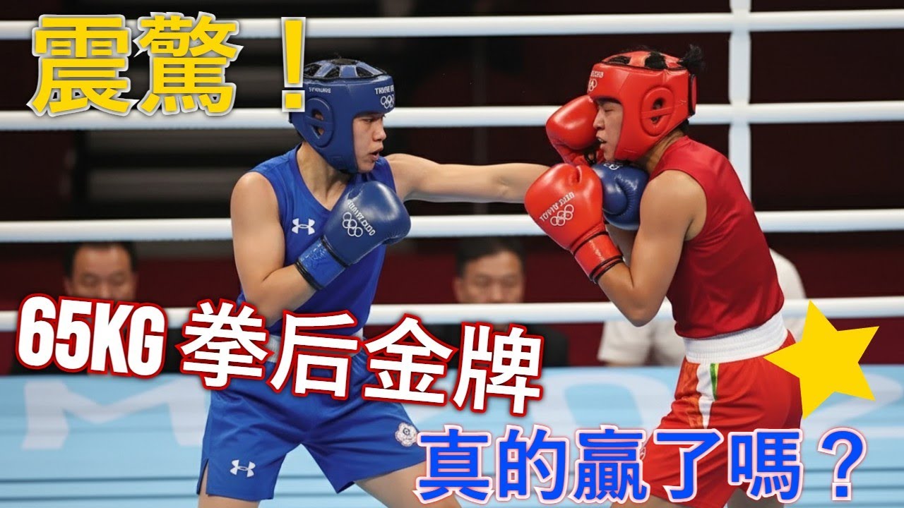 [台灣國際新聞] 震驚世界！陳念琴贏得女子拳擊65公斤級金牌了嗎？