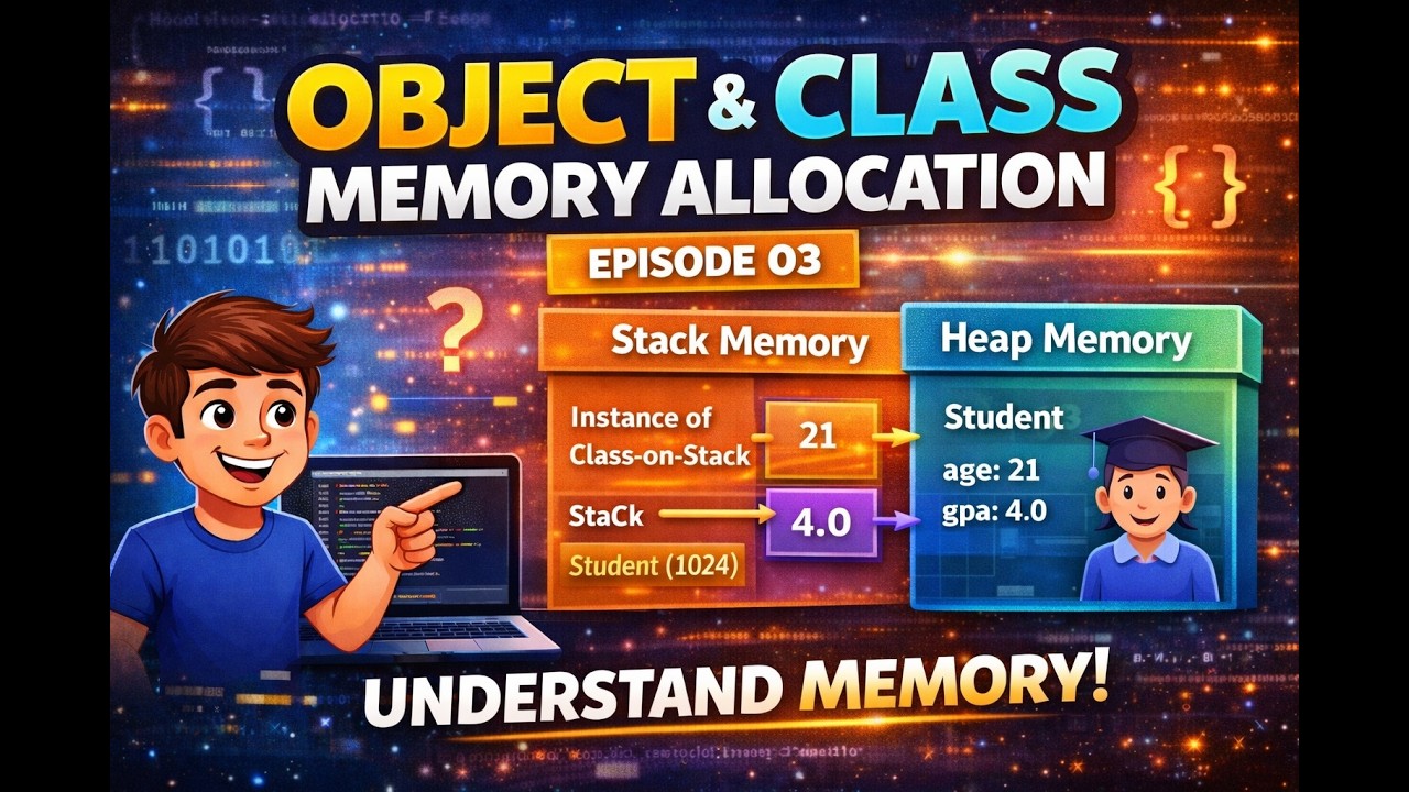 03  Object & Class Memory Allocation