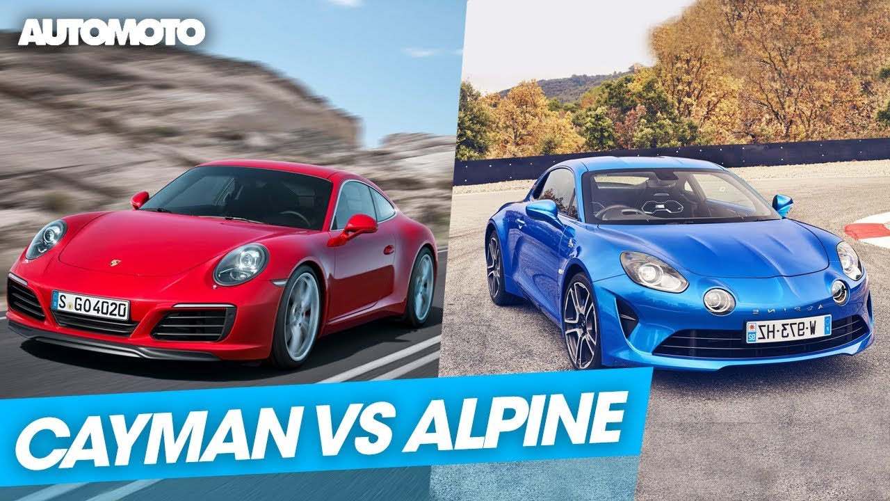 Duel : Porsche Cayman vs Renault Alpine