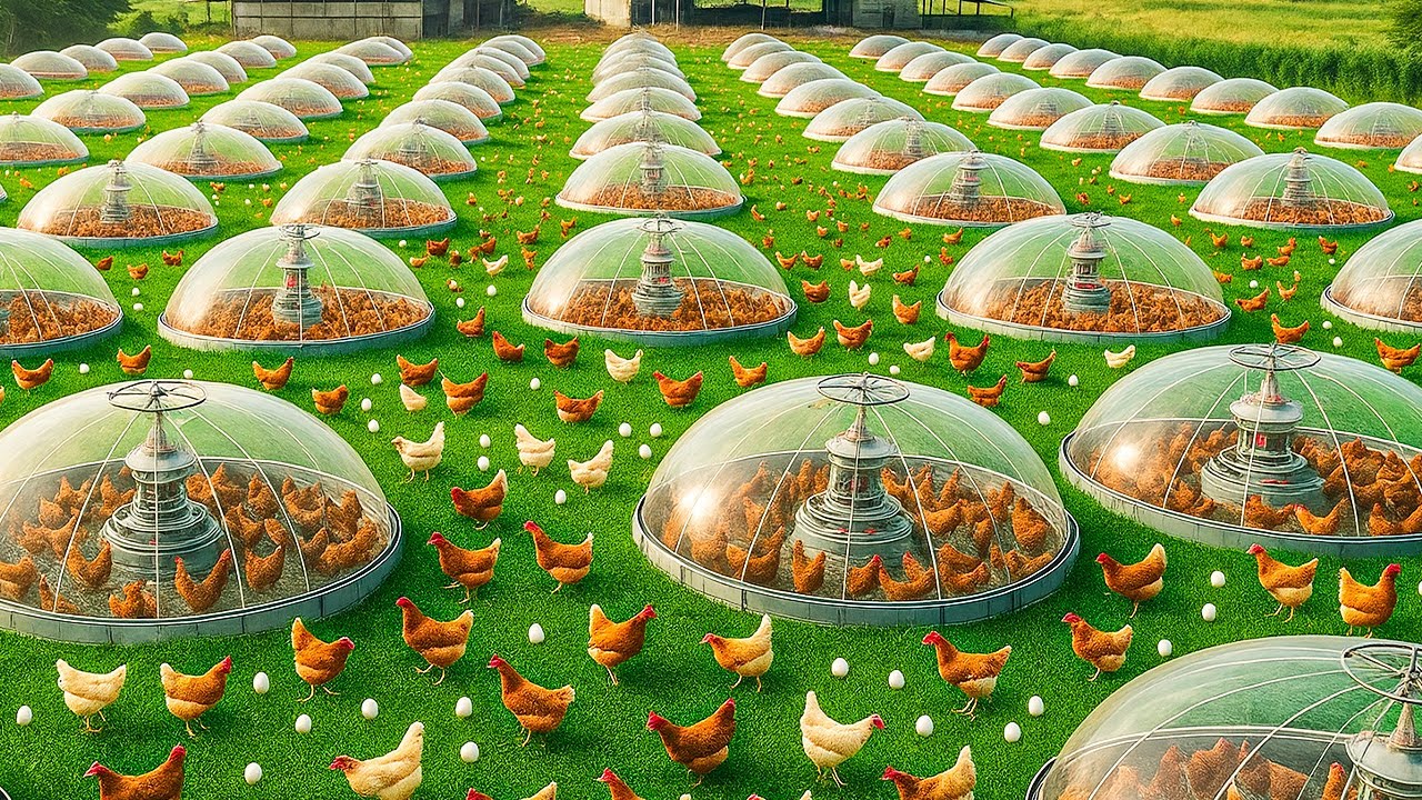 Wie AUSTRALISCHE BAUERN MILLIONEN FREILAND-H&Uuml;HNER f&uuml;r BIO-EIER aufziehen &ndash; GEFL&Uuml;GELVERARBEITUNG