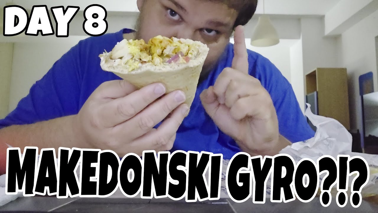 PROBAL sem MAKEDONSKI GYRO?!? | VLOG #13 |DOPUST DAY 8|