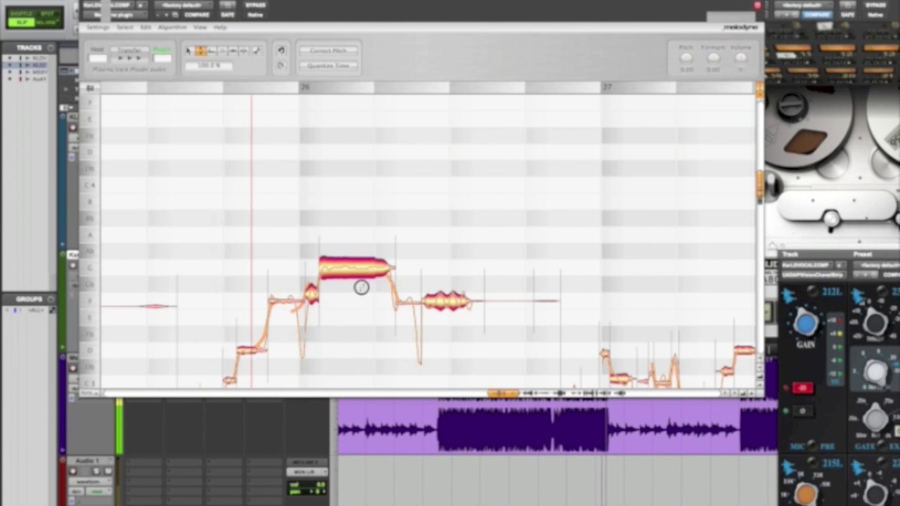 Extreme Pitch Correction with Melodyne - Creating The Right Performance