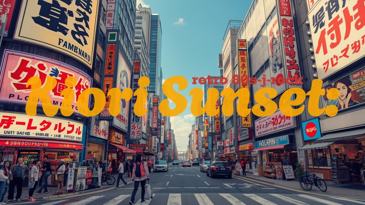 cityrock | jrock | retrorock | jband | japanesemusic | japanrock | 80srock | :Kiori Sunset