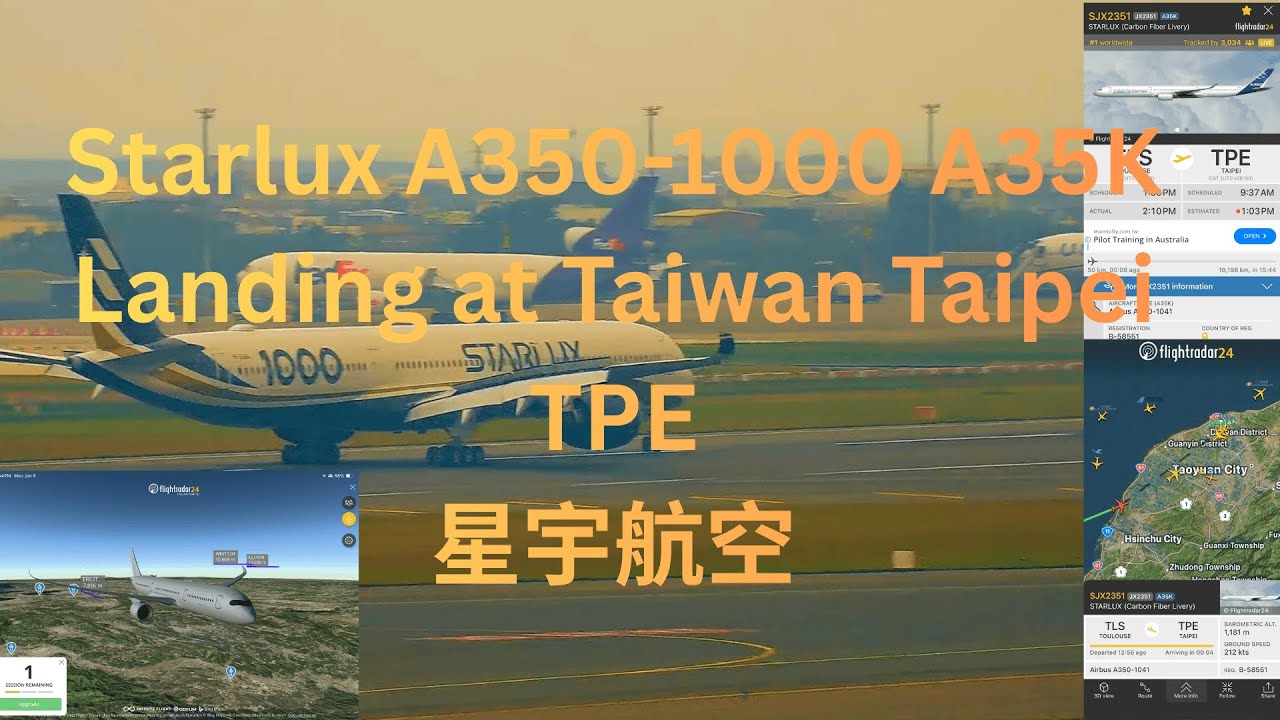 🇹🇼 B-58551 星宇航空STARLUX AIRLINES NEW PLANE ARRIVED