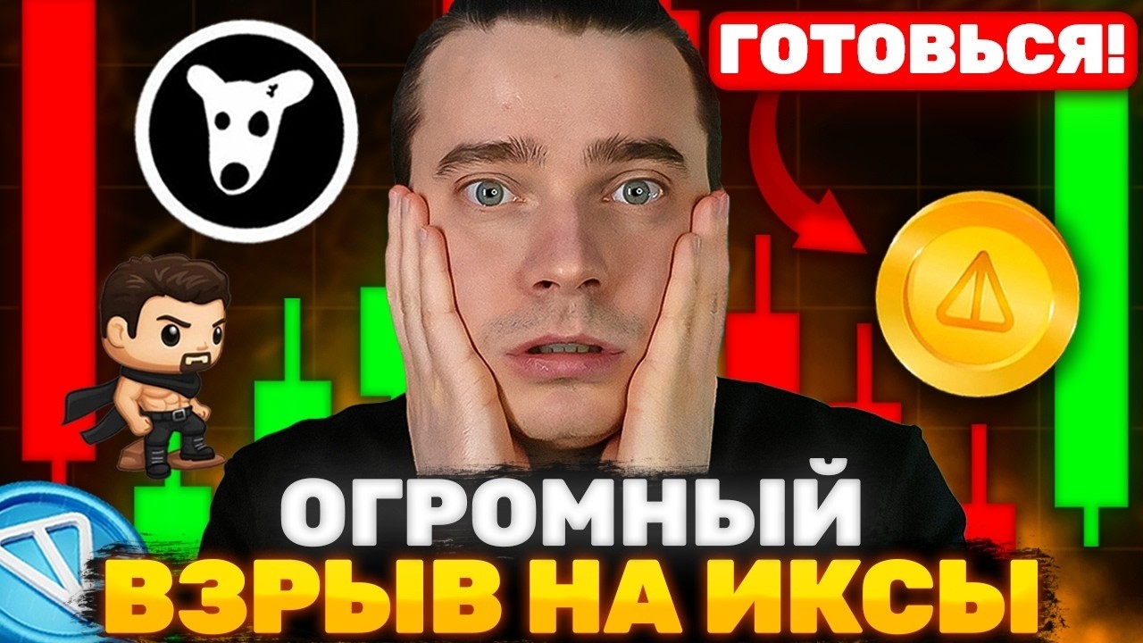 ⚠️ИЗВЕСТНО КОГДА РОСТ! 99% ВСЕ ПОТЕРЯЕТ! TONCOIN, DOGS, NOT, HMSTR, СТИКЕРЫ, ПОДАРКИ! 1% ПОСМОТРИТ