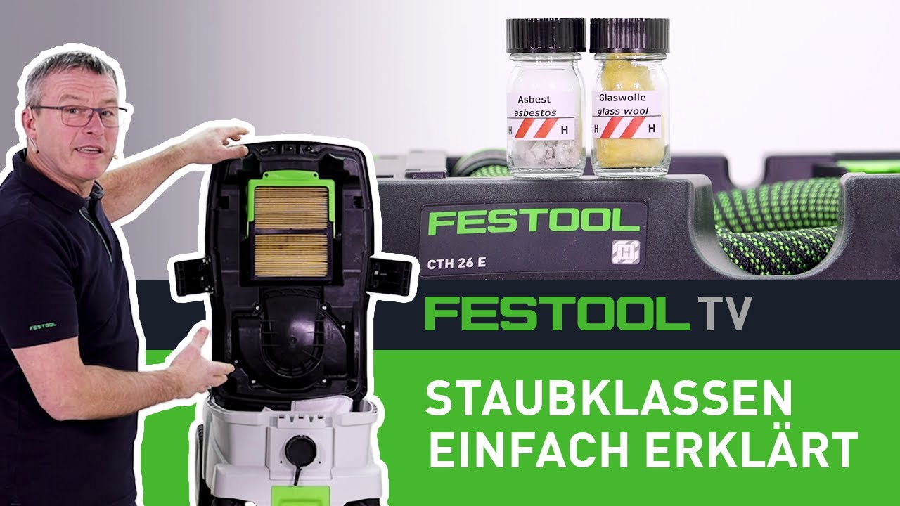 Staubklassen L, M, H (Festool TV Folge 266)